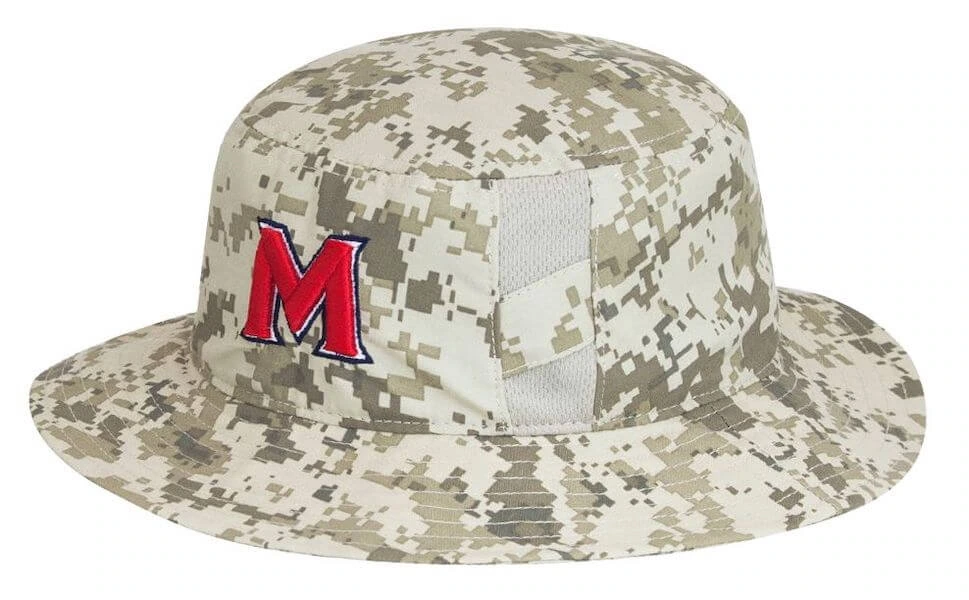 pacific headwear camo bucket hats